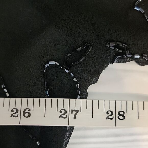 JMD Signature beaded open front sheer formal wear Women's Size 1X - Picture 11 of 12